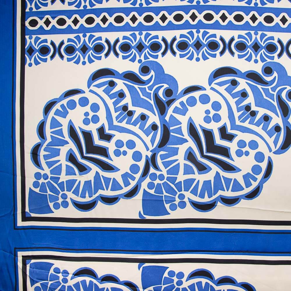 Panel de Satén Cerámica Azul 90x150 cm. - Ribes y Casals