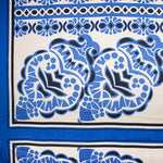 Panel de Satén Cerámica Azul 90x150 cm. - Ribes y Casals