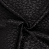 Satén Jacquard Viscosa Negro - Ribes y Casals
