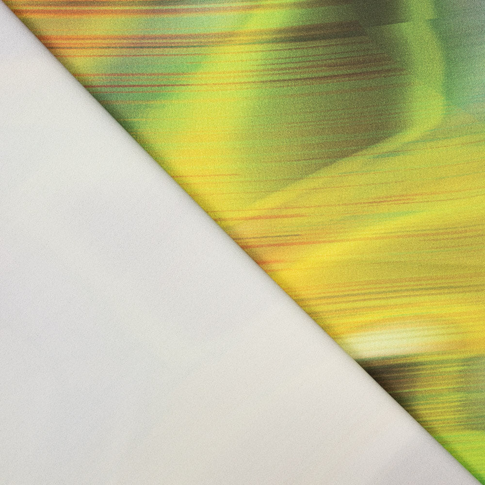 Satén Spandex Difuminado Lima - Ribes y Casals