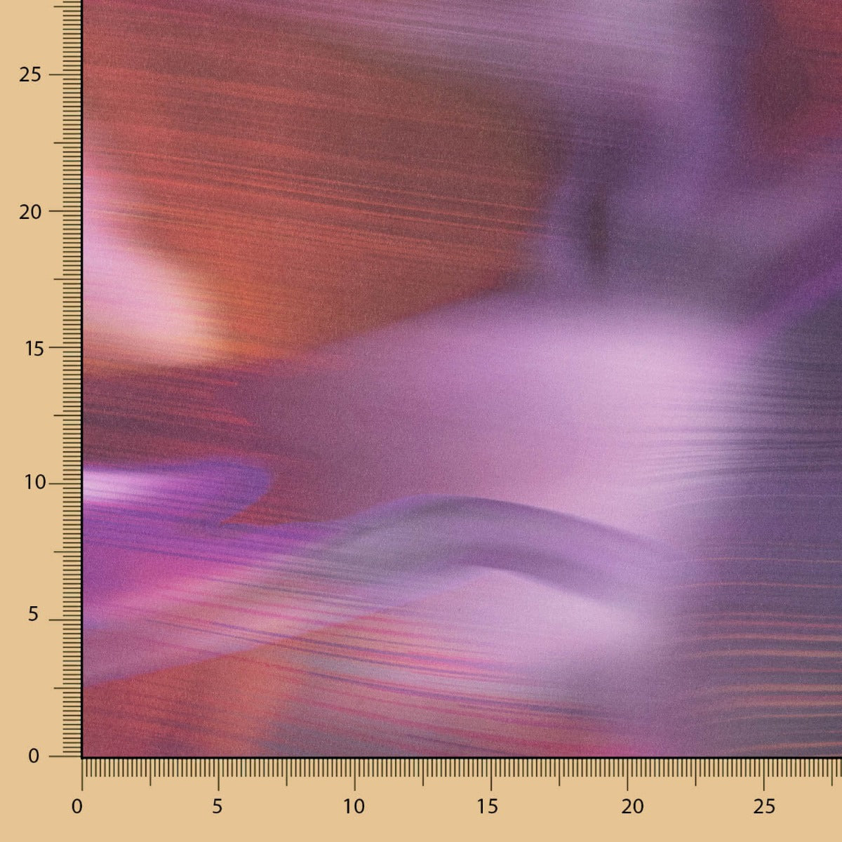 Satén Spandex Difuminado Magenta - Ribes y Casals