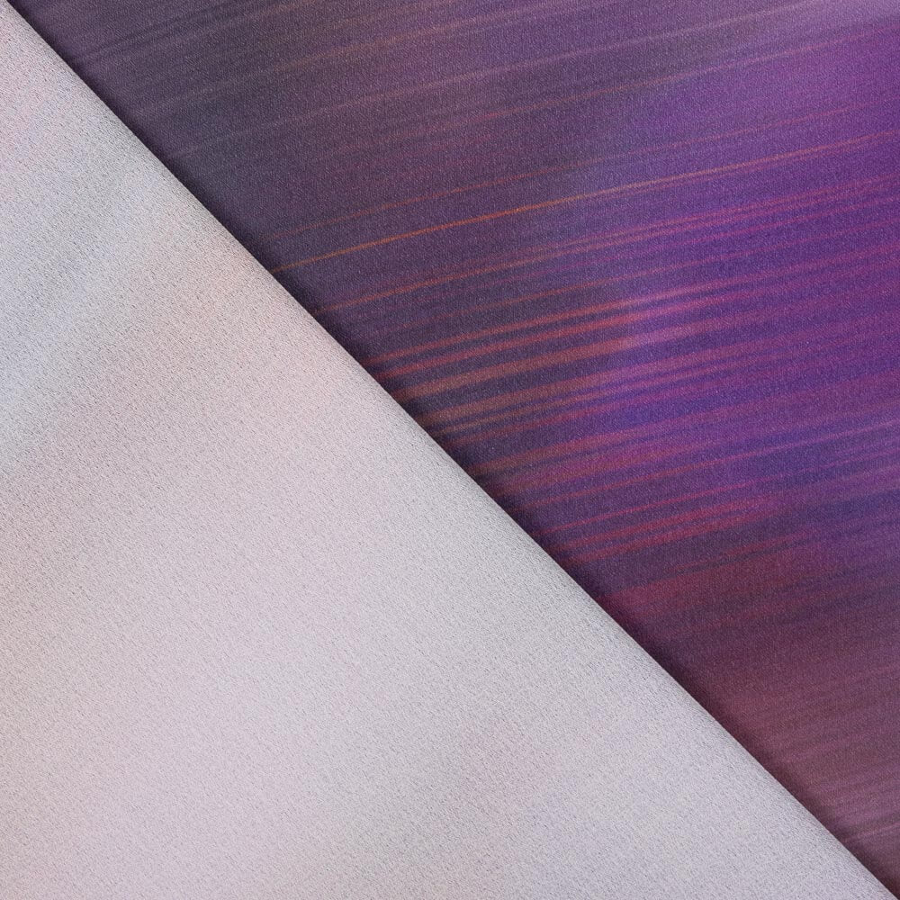 Satén Spandex Difuminado Magenta - Ribes y Casals