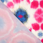 Satén Tie Dye Fresa - Ribes y Casals