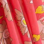 Gasa Poliéster Frambuesa Flor - Ribes y Casals