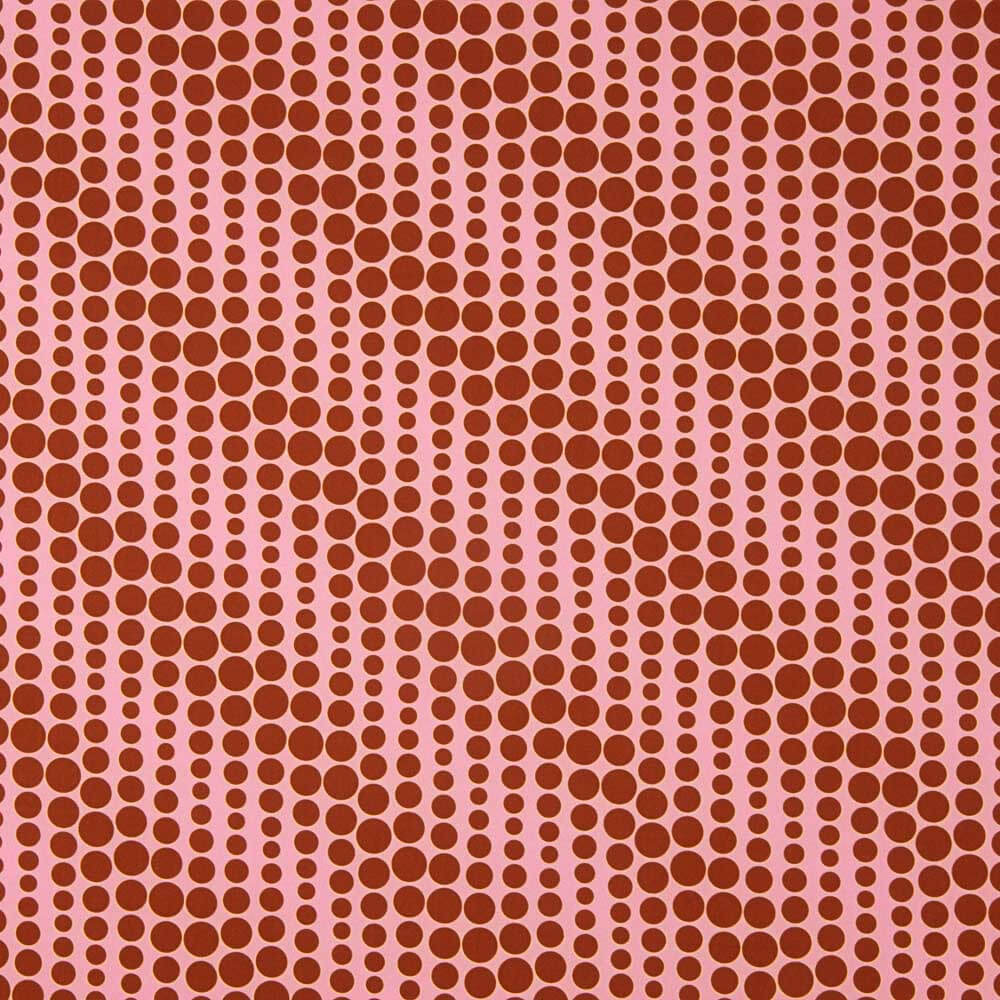 Twill Poliéster Lunares Rosa - Ribes y Casals