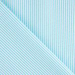 Seersucker Raya Vichy Mini Turquesa Claro - Ribes y Casals