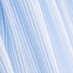 Tela Seersucker Rayas Celeste - Ribes y Casals