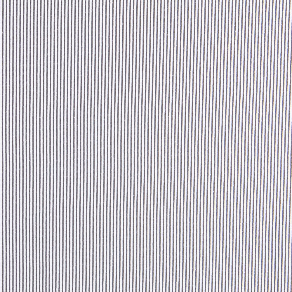 Tela Seersucker Rayas Marengo - Ribes y Casals