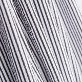 Tela Seersucker Rayas Marengo - Ribes y Casals