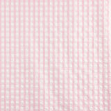 Seersucker Tencel Cuadros Maxi Rosa - Ribes y Casals