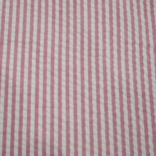 Seersuker Rayas Rosa - Ribes y Casals