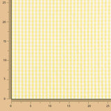 Seersucker Tencel Cuadros Mini Amarillo - Ribes y Casals