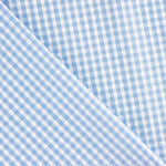 Seersucker Tencel Cuadros Mini Azul - Ribes y Casals