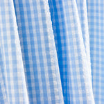 Seersucker Tencel Cuadros Mini Azul - Ribes y Casals