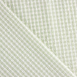 Seersucker Tencel Cuadros Mini Verde - Ribes y Casals