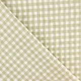 Algodón Seersucker Cuadro Medio Verde Anís - Ribes y Casals