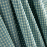 Algodón Seersucker Cuadro Mini Verde Agua - Ribes y Casals