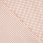 Algodón Seersucker Cuadro Mini Rosa - Ribes y Casals