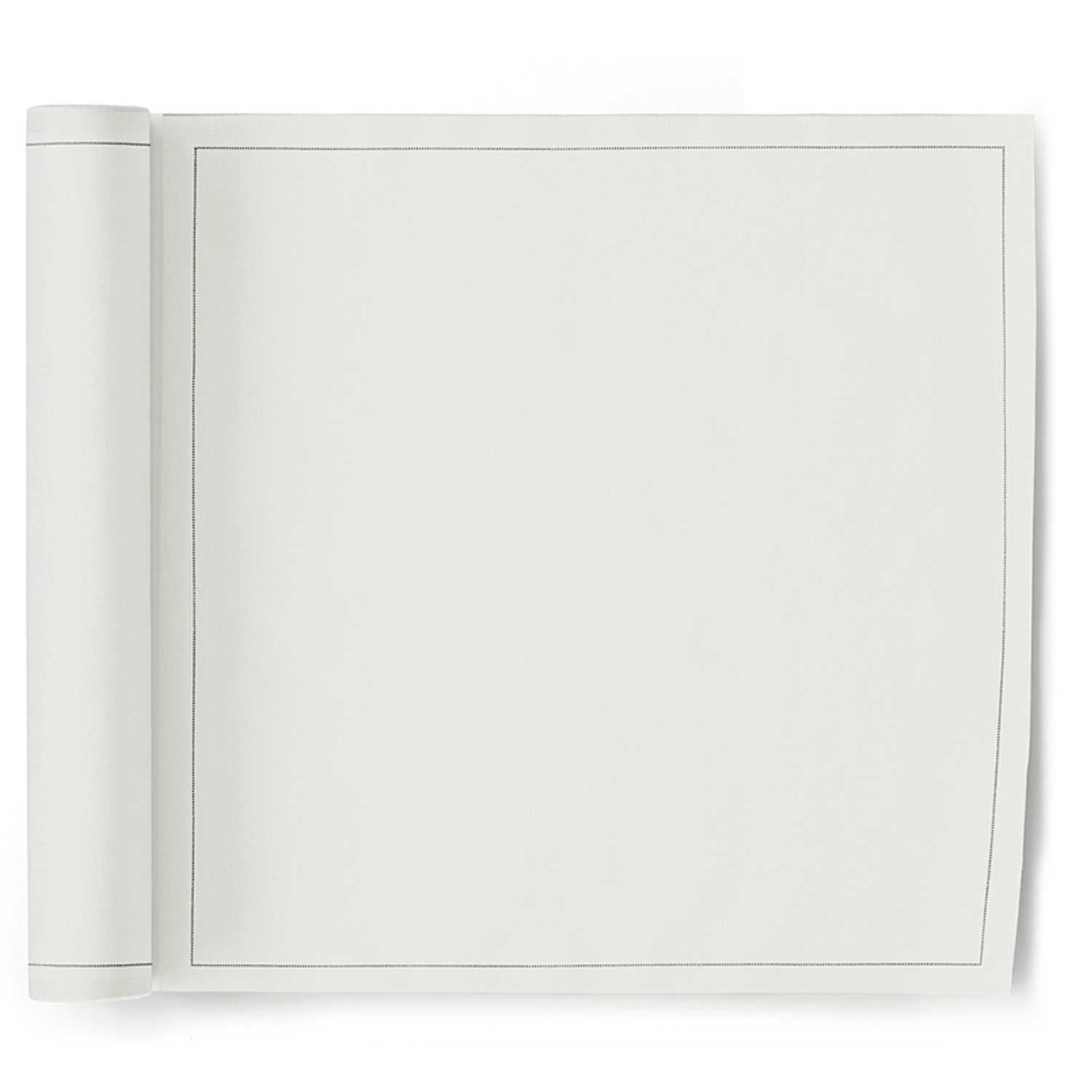 Servilletas Reutilizable Blanca 32x32cm 12uds - Ribes y Casals
