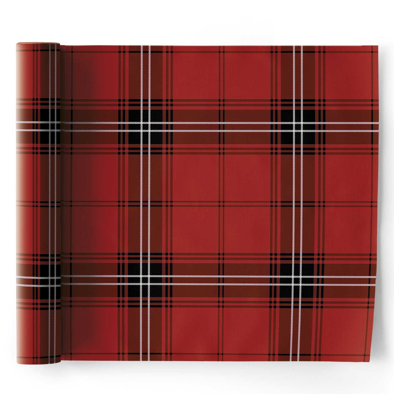 Servilletas Reutilizable Christmas Tartan 32x32cm 6uds - Ribes y Casals