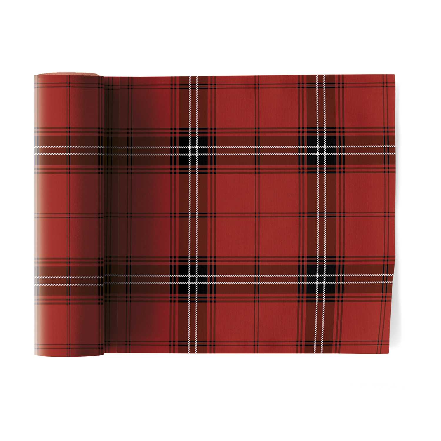Servilletas Reutilizables Christmas Tartan 20x20cm 12uds - Ribes y Casals