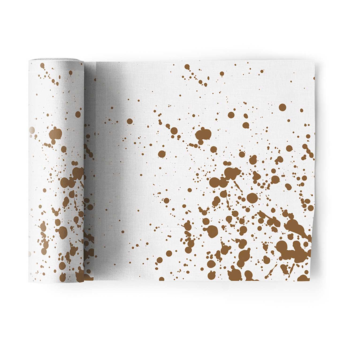Servilletas Reutilizables Golden Splash 20x20cm 12uds - Ribes y Casals