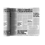 Servilletas Reutilizables Newspaper 20x20cm 12uds - Ribes y Casals