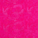 Shantung Seda Bordado Fucsia - Ribes y Casals