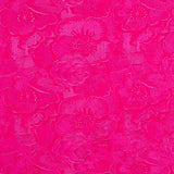 Shantung Seda Bordado Fucsia - Ribes y Casals