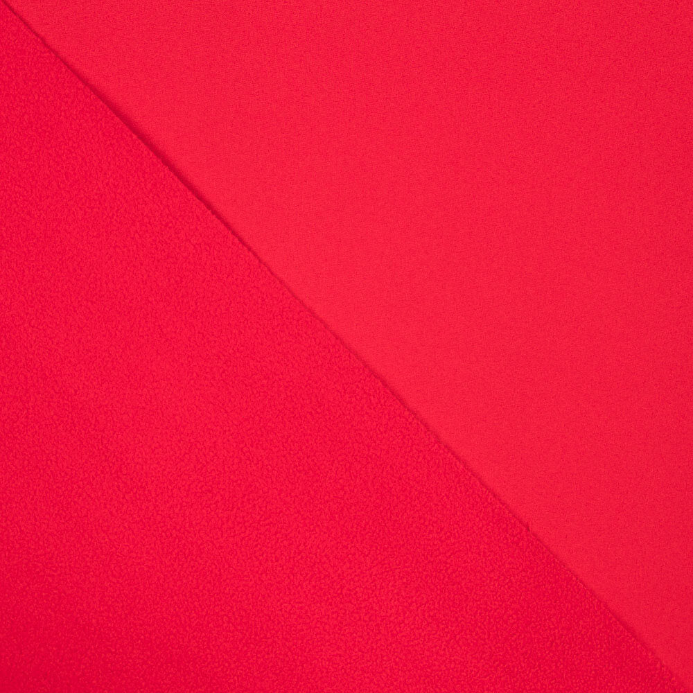 Rojo Shell Tela Soft Shell Rojo Oeko-Tex – Ribes & Casals