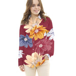 Spandex Floral Bourdeos - Ribes y Casals