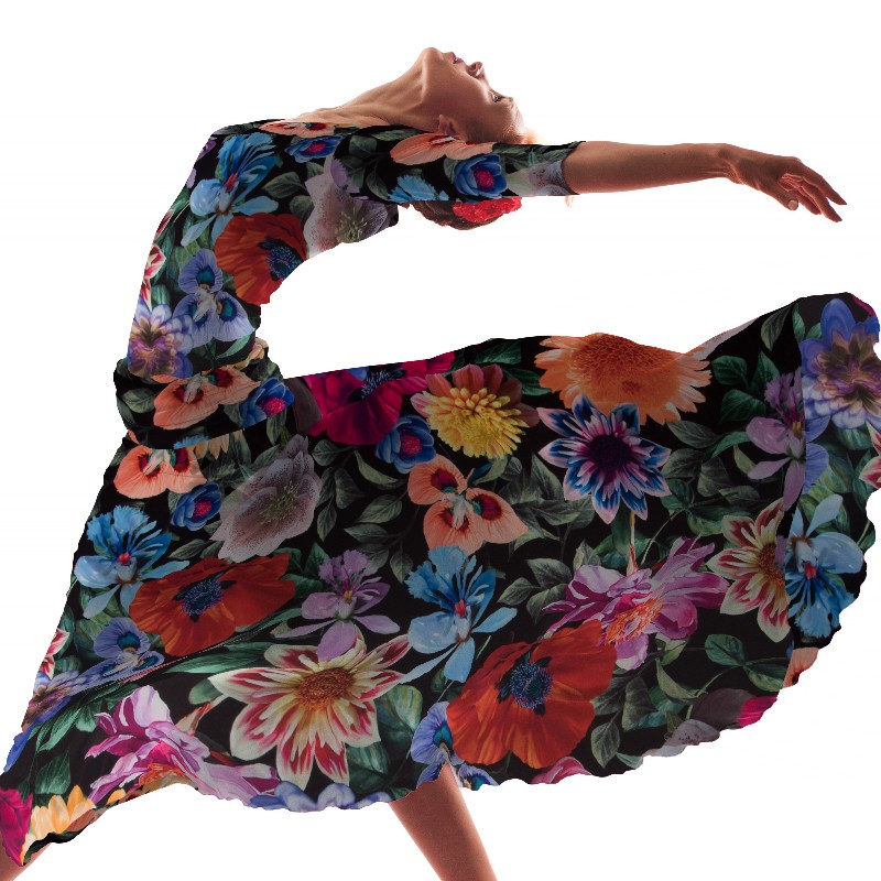 Stretch Flamenca Bombay Negra - Ribes y Casals