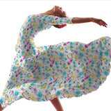 Stretch Flamenca Tropicana Amarillo - Ribes y Casals