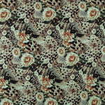 Tafeta Floral Verdoso - Ribes y Casals