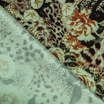 Tafeta Floral Verdoso - Ribes y Casals