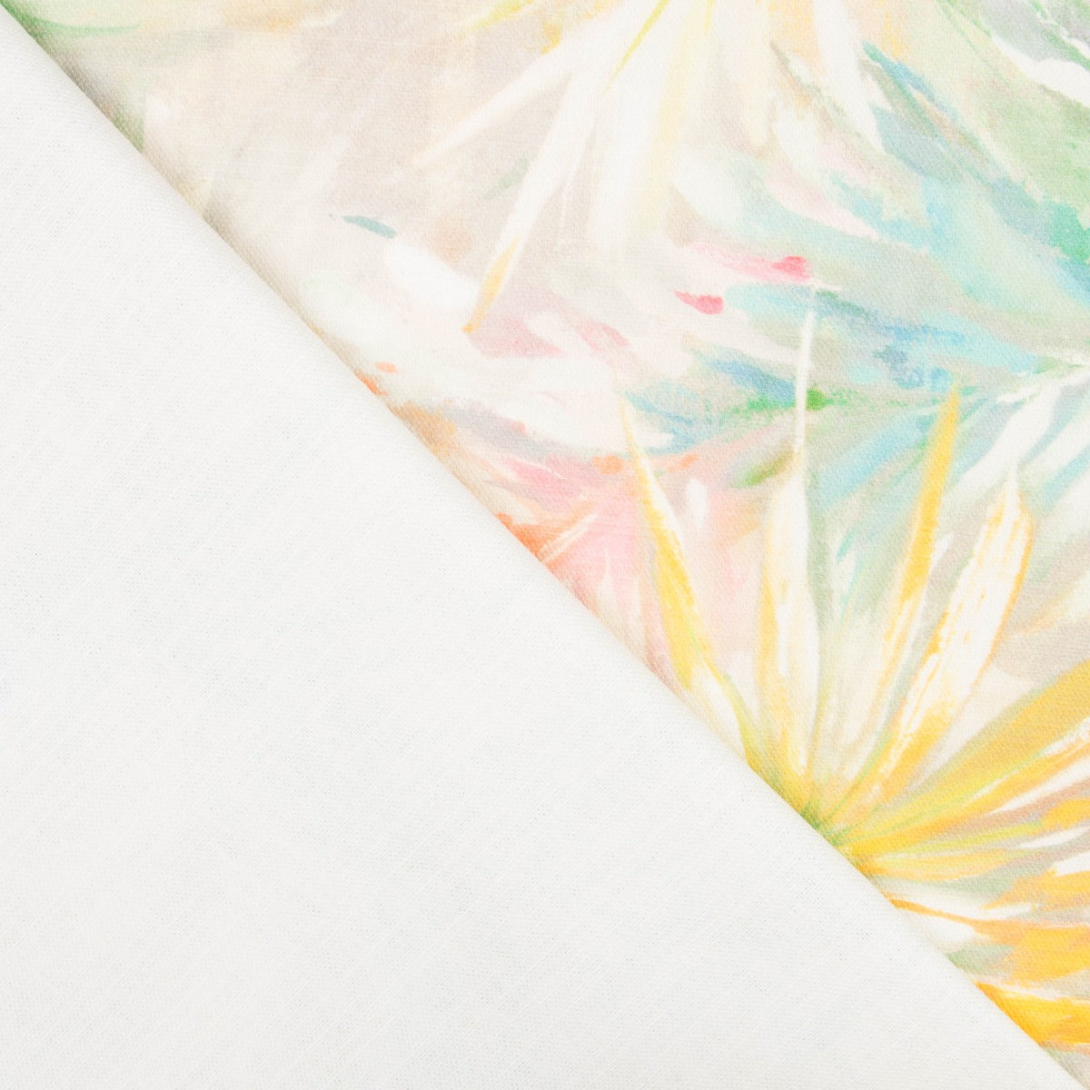 Tapicería Algodón Explosión Hojas Palma - Ribes y Casals