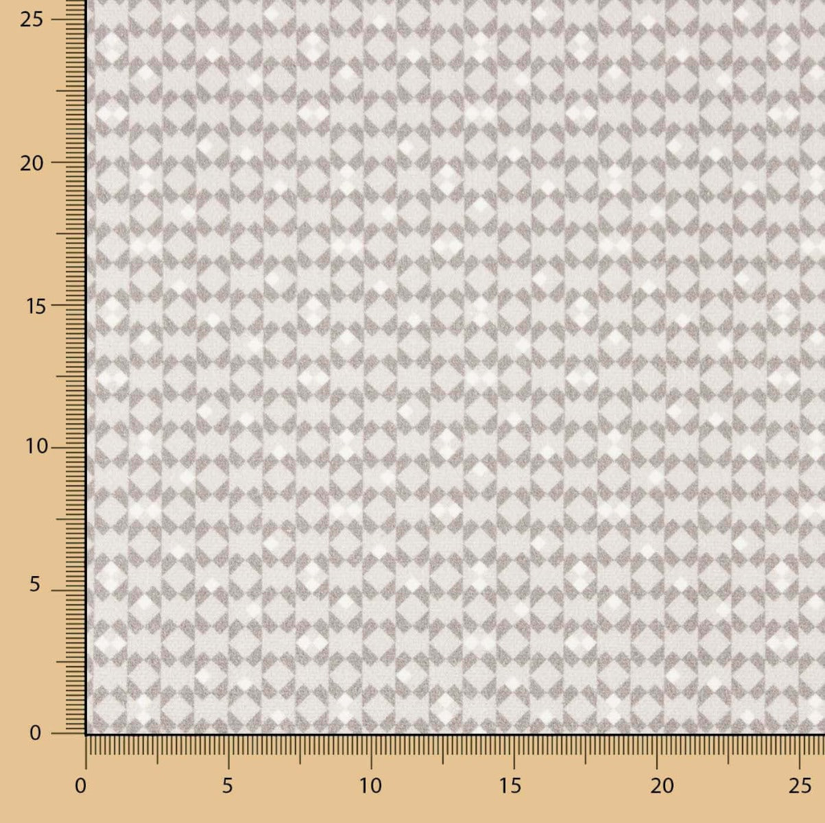 Tapicería Algodón Geométrico Gris - Ribes y Casals