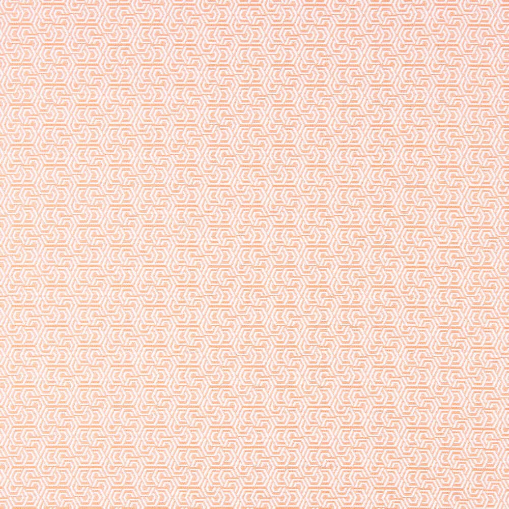 Tapicería Jacquard Geo Naranja - Ribes y Casals