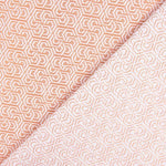 Tapicería Jacquard Geo Naranja - Ribes y Casals