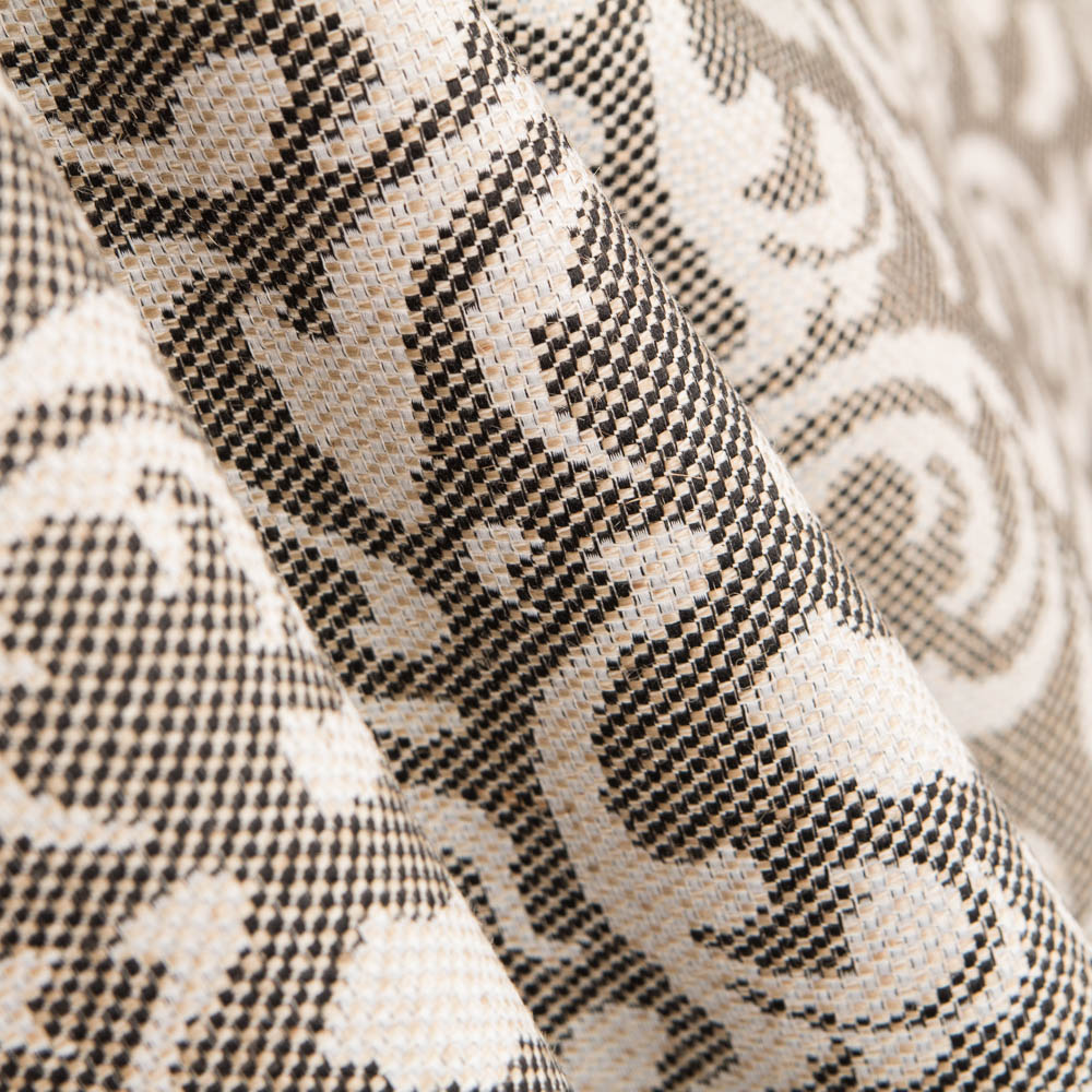 Tapicería Jacquard Barroco Marrón - Ribes y Casals