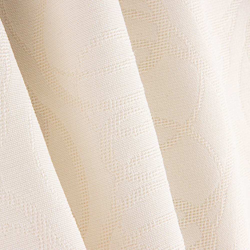 Tapicería Jacquard Círculos Crudo - Ribes y Casals