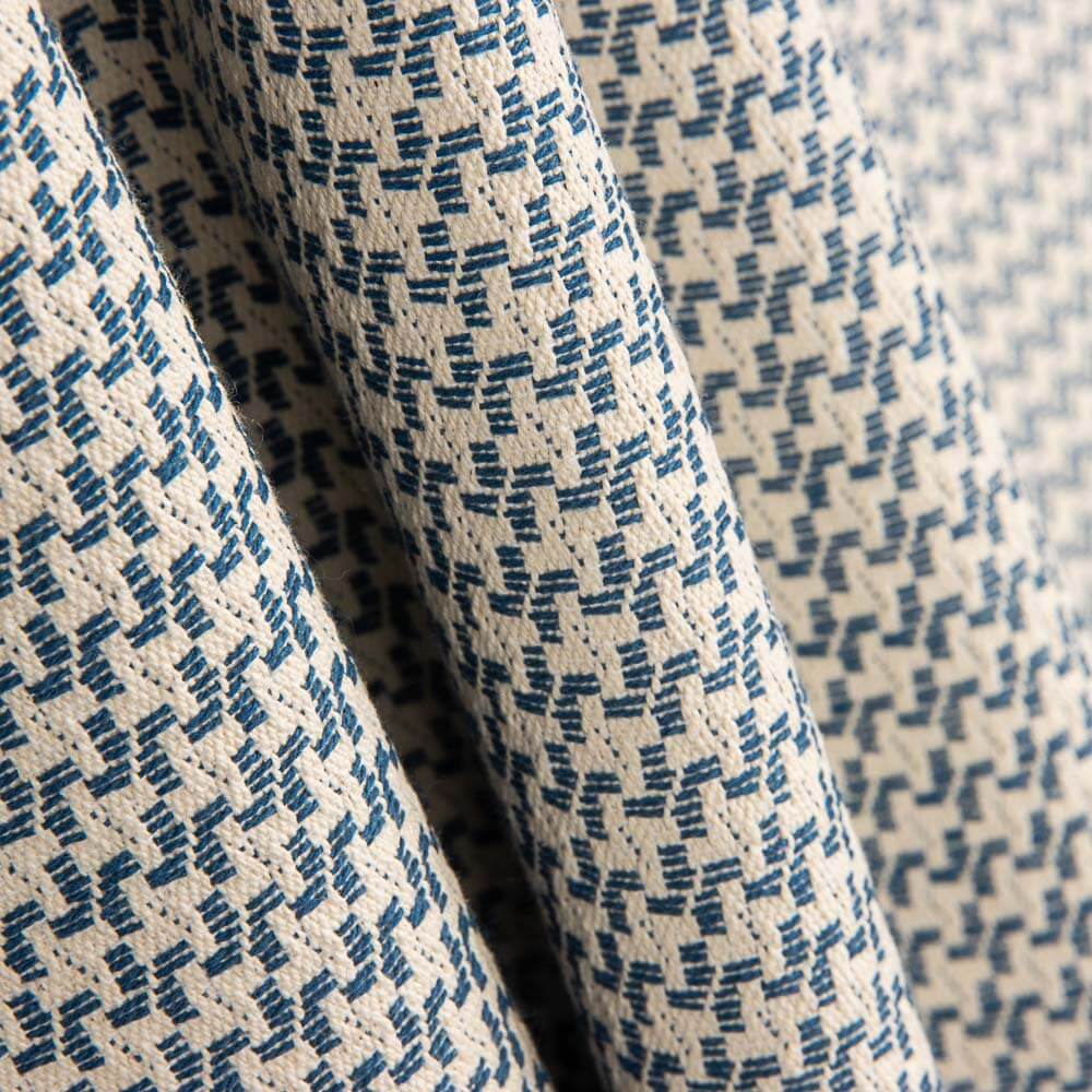 Tapicería Jacquard Cairo Azul - Ribes y Casals