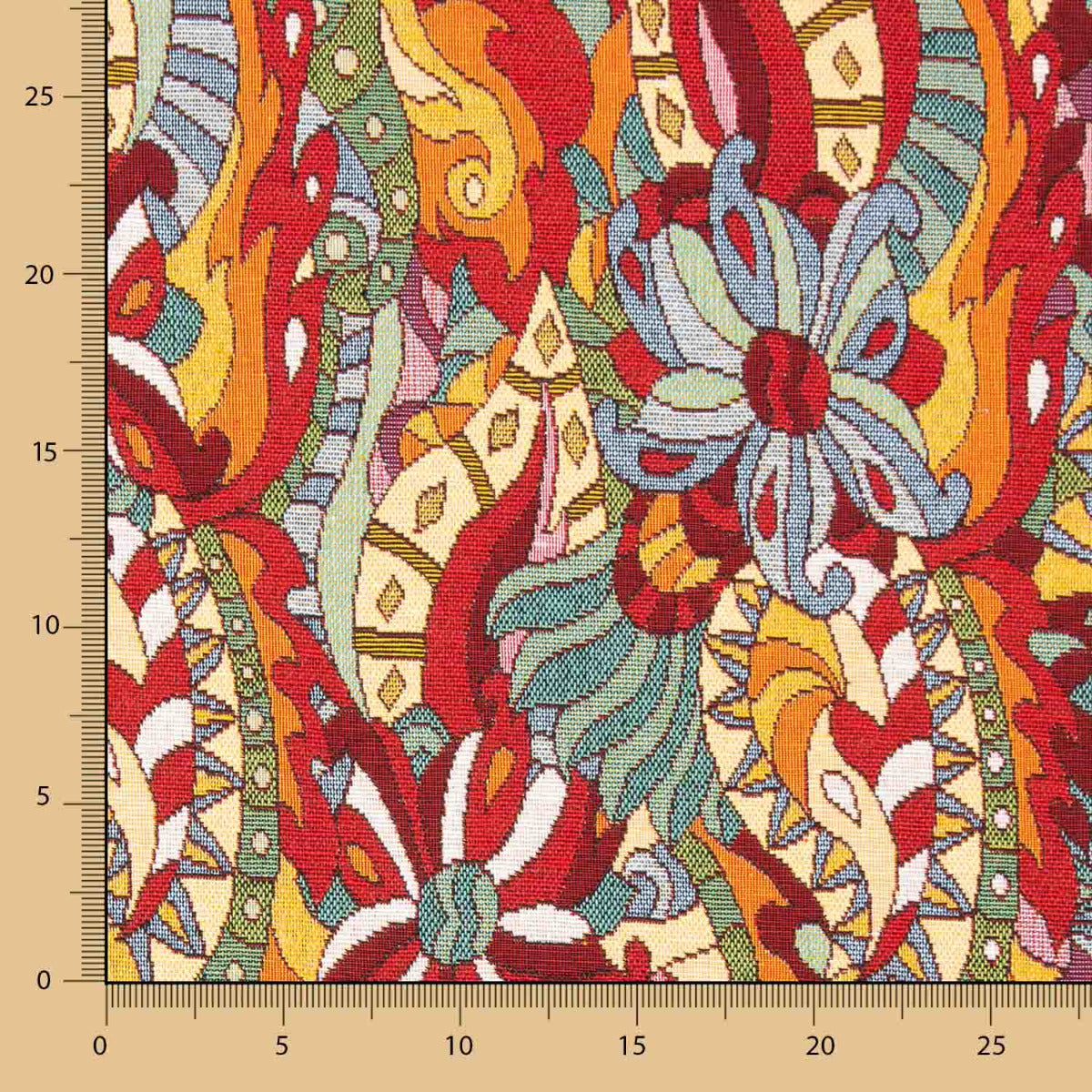 Tapicería Jacquard Dibujo Multicolor - Ribes y Casals