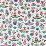 Tapicería Jacquard Fantasía Blanca - Ribes y Casals