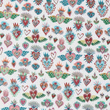 Tapicería Jacquard Fantasía Blanca - Ribes y Casals