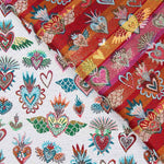 Tapicería Jacquard Fantasía Blanca - Ribes y Casals