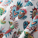 Tapicería Jacquard Fantasía Blanca - Ribes y Casals