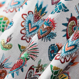 Tapicería Jacquard Fantasía Blanca - Ribes y Casals