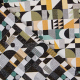 Tapicería Jacquard Geométrico Verde - Ribes y Casals