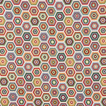 Tapicería Jacquard Hexágonos Multicolor - Ribes y Casals
